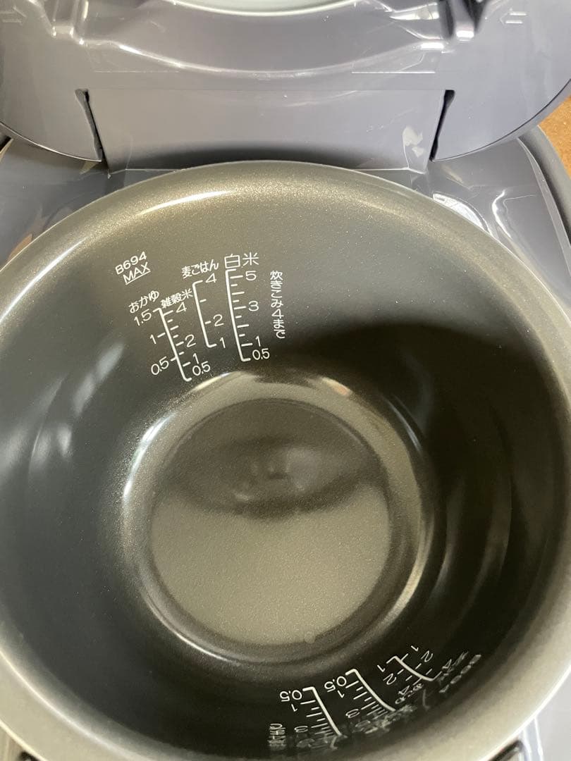 象印 炎舞炊き 圧力IH炊飯器 飯ジャーNW-PS10黒