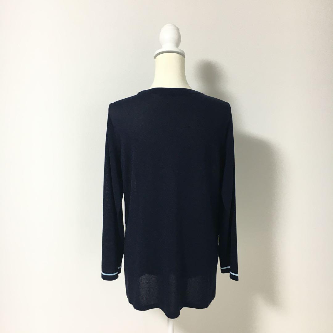 新品同様　LEONARD レオナール　カンカン　ロング　カーディガン 42