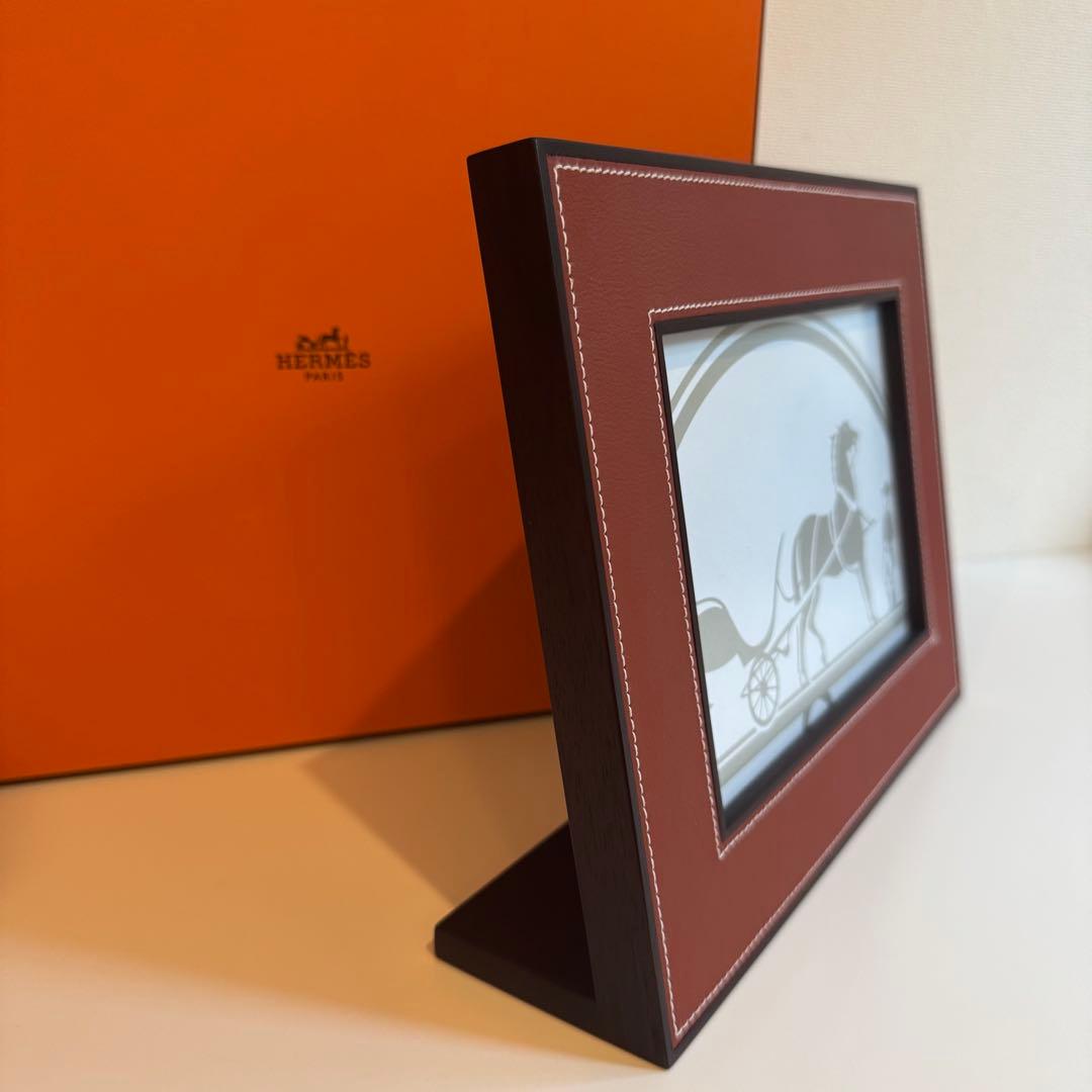 【お値下げ！】新品未使用 エルメス フォトフレーム プレイヤード 写真たて 額縁