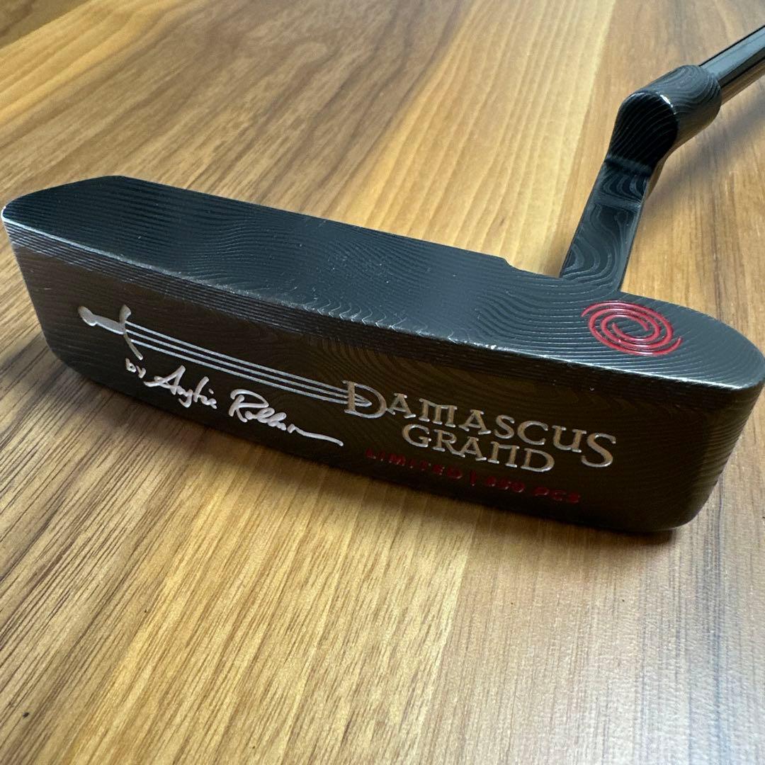 ODYSSEY 世界限定350本ダマスカスツアーパター 化粧箱　未使用革グリップ