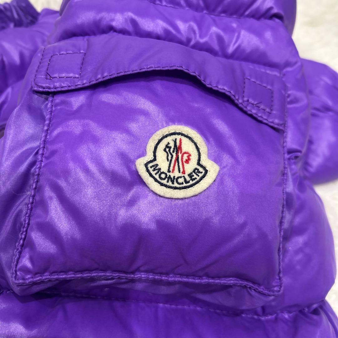 犬服　ダウンジャケット モンクレール CHIHUAHUA MONCLER 紫