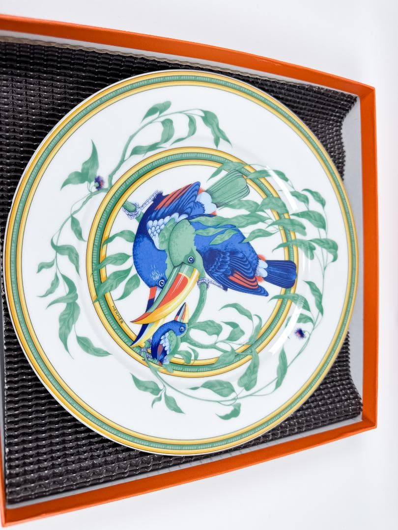HERMES エルメス Toucans トゥカン 27cm プレート 2枚セット