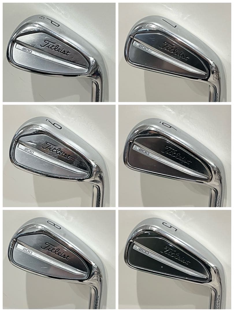 Titleist タイトリスト T200 2023 アイアン 6本 105T S