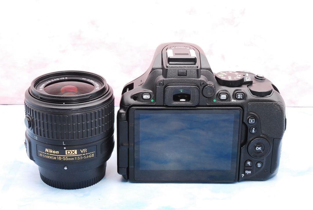 Nikon D5500☆一眼レフカメラ☆手ぶれ補正レンズ☆Wi-Fi搭載