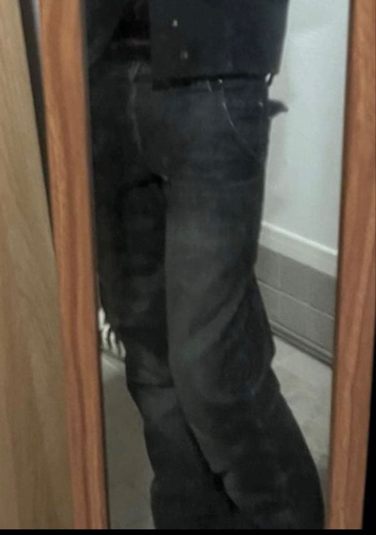 00s archive vile punk 平成　フレアデニム 弾丸ベルト付き