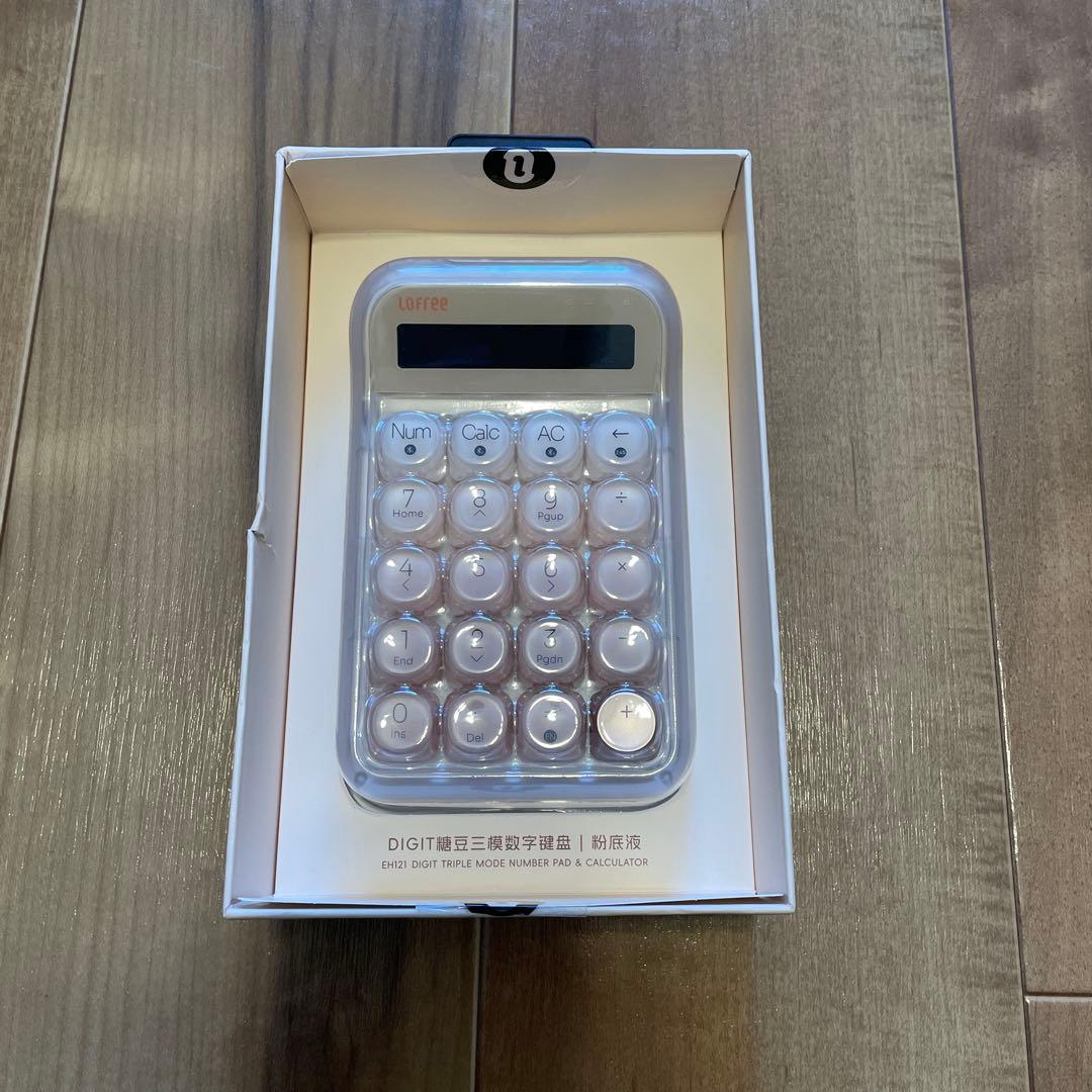 Lofree 電卓 ピンク リキッドファンデーション テンキー