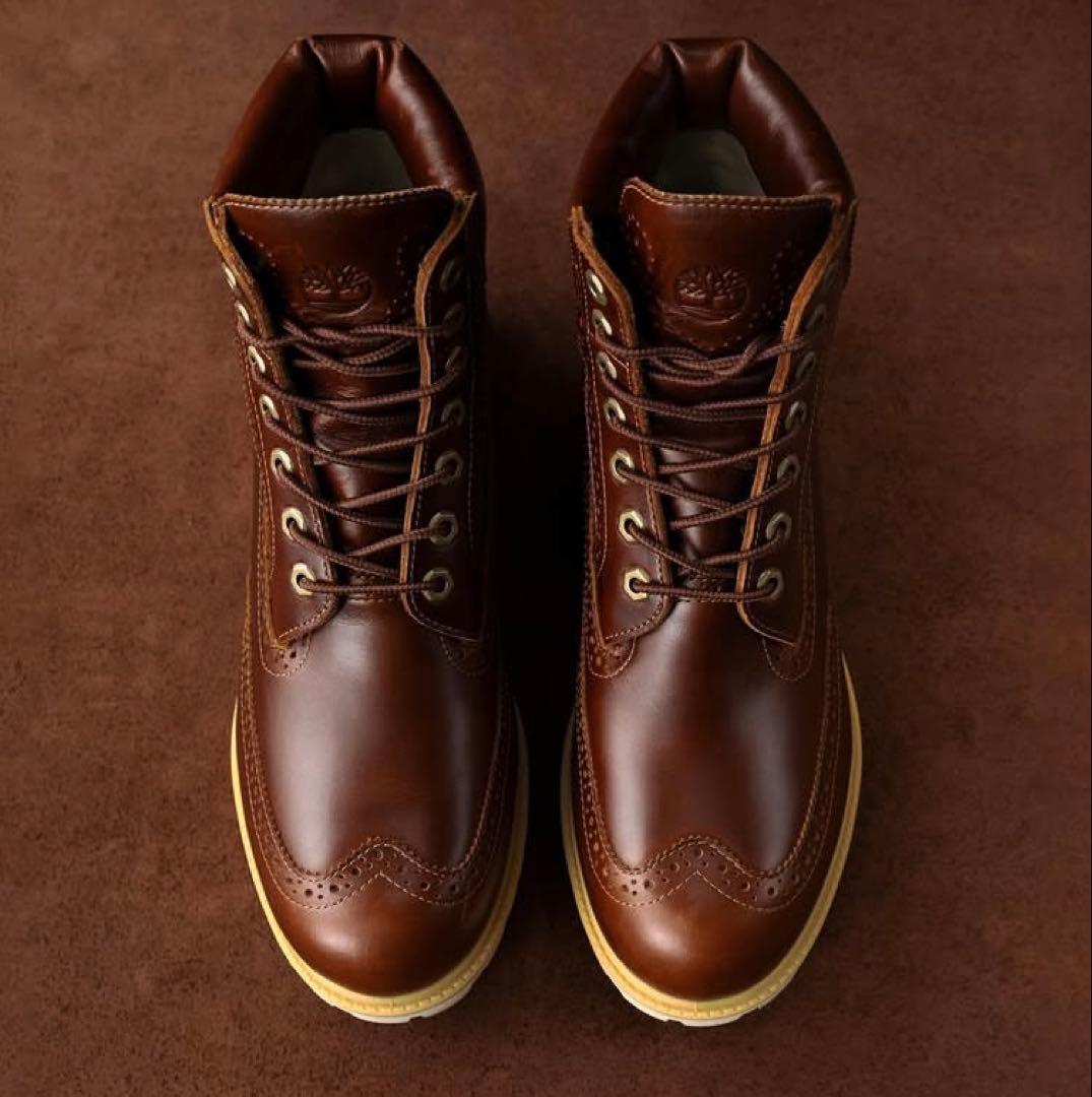 希少　Timberland ブラウン ワークブーツ