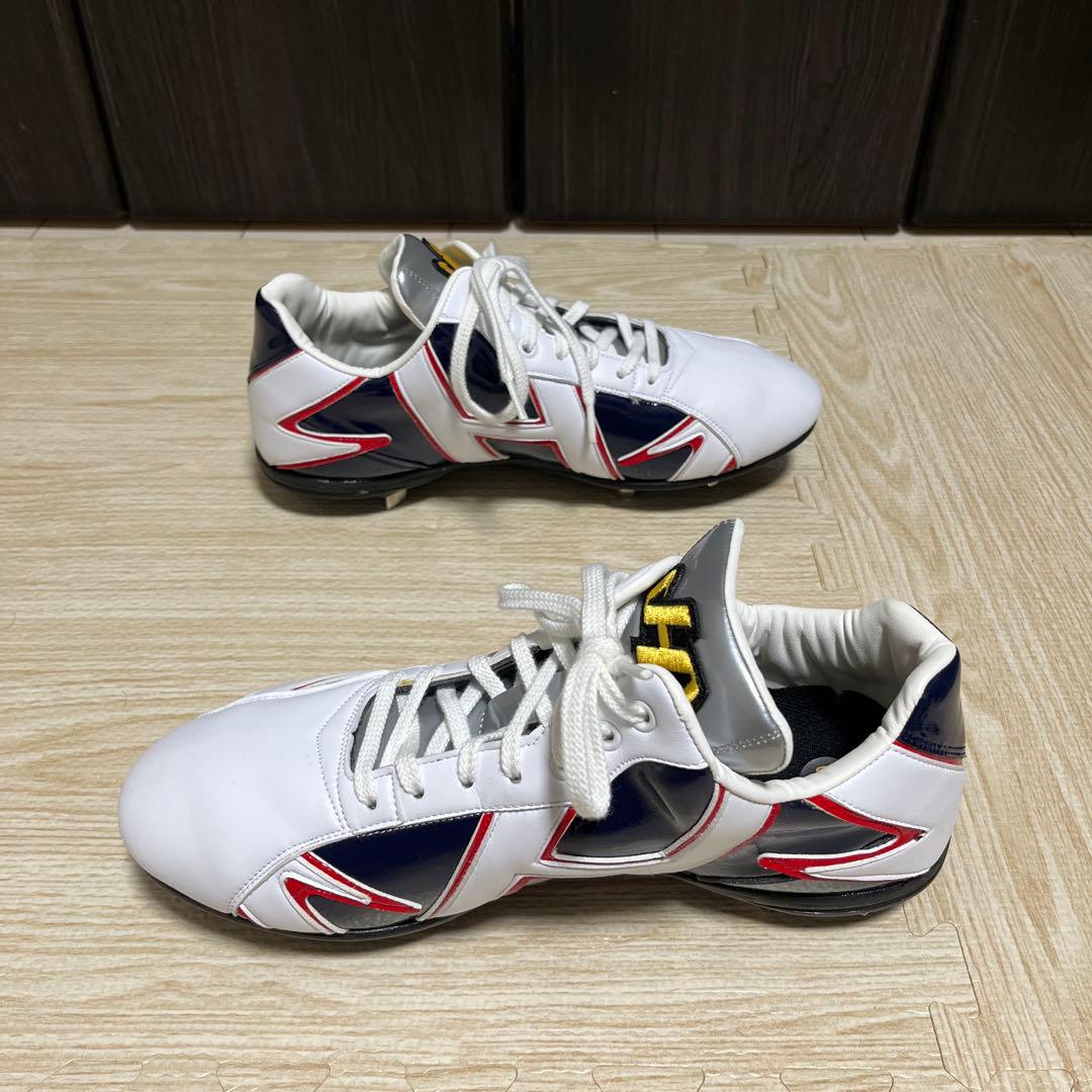 【限定商品】 ハタケヤマ野球 金具埋込みスパイクKT-SP20NR 27.0cm