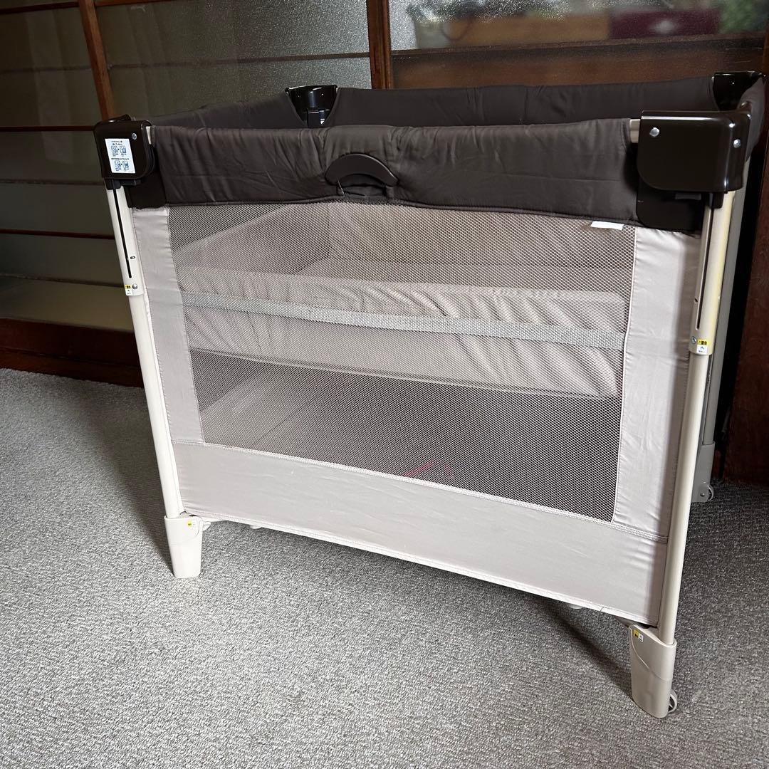 アップリカ ココネル　ココア ベビーベッド 出産準備 新生児