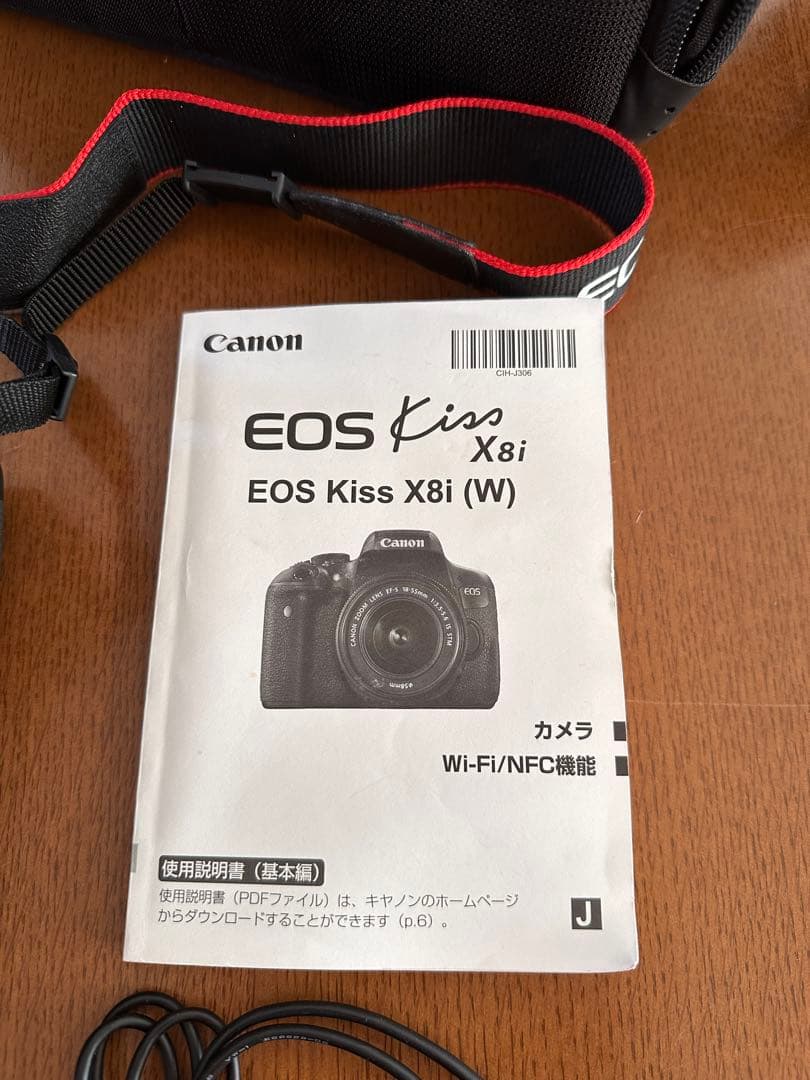 Canon EOS Kiss X8i SDカード付き バッテリー交換済