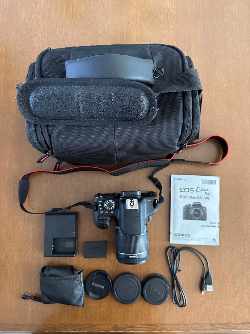 Canon EOS Kiss X8i SDカード付き バッテリー交換済