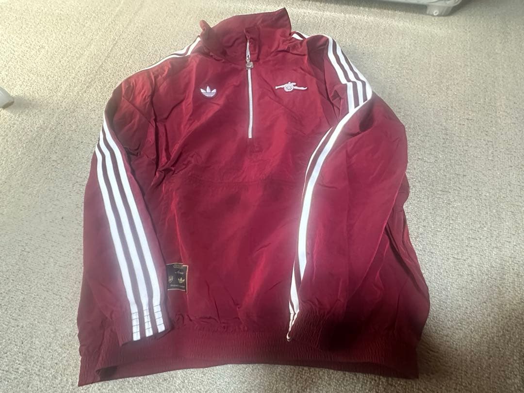 アーセナル テラスアイコン ハーフジップ ジャケット アディダス adidas