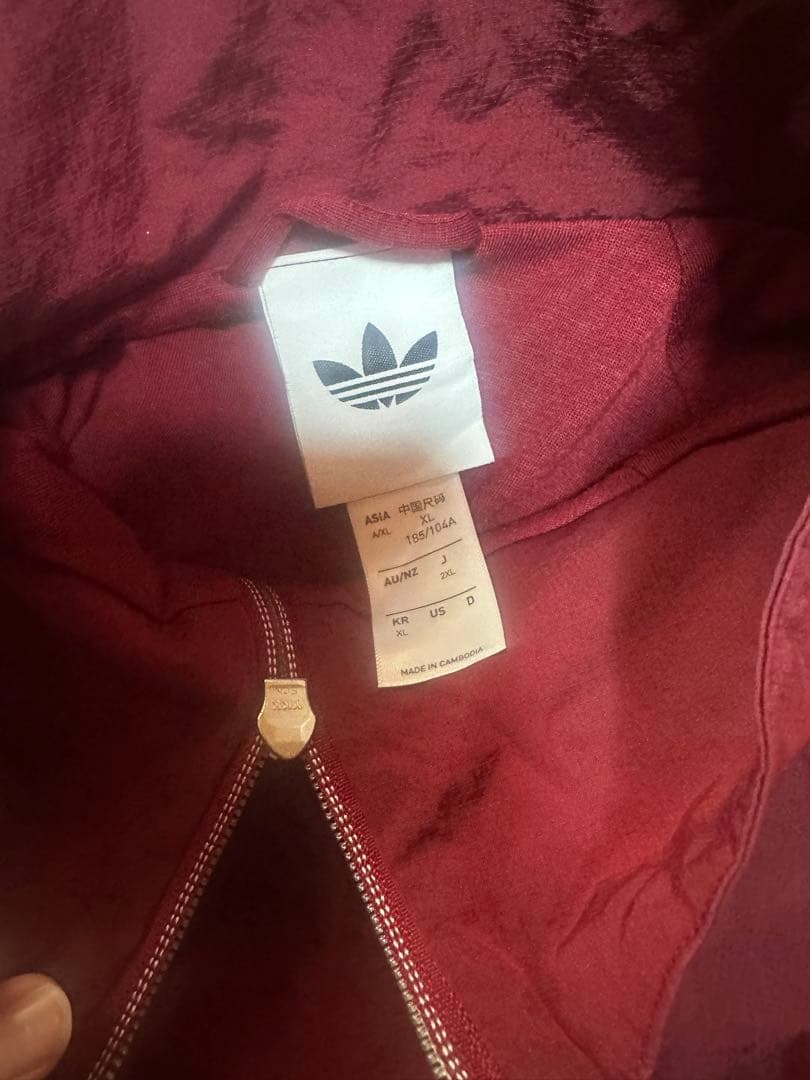 アーセナル テラスアイコン ハーフジップ ジャケット アディダス adidas