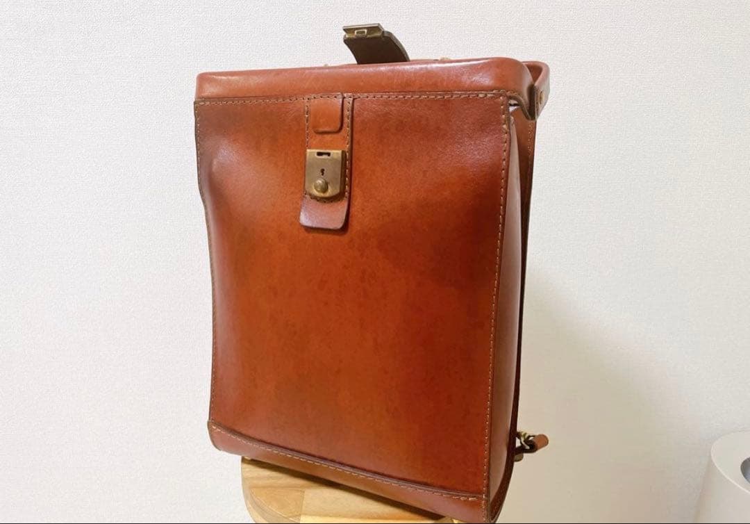 HERZ ダレスリュック(BJ-10) 革色チョコ Mサイズ