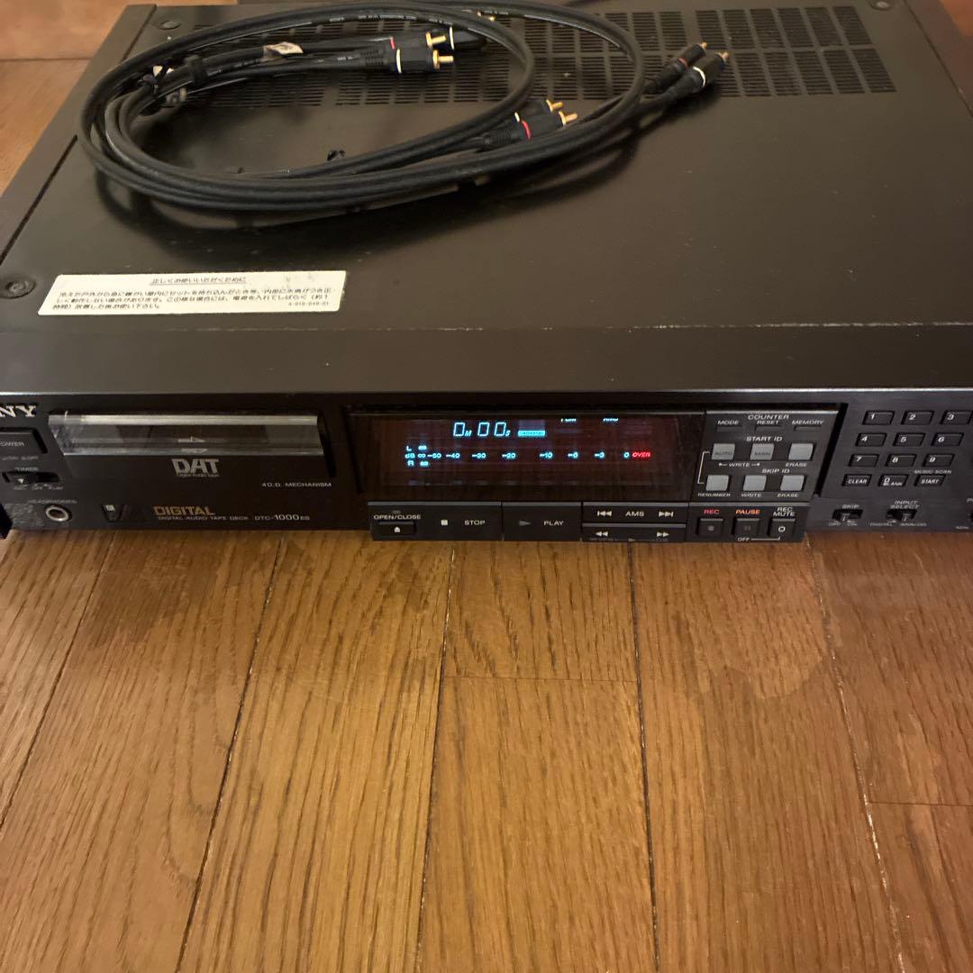 Y*i様 外箱あり！SONY DATデッキdtc-1000es ジャンク　汎用？