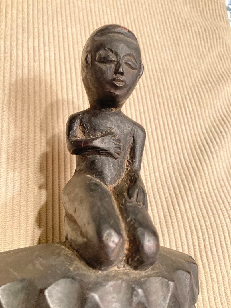 アフリカンマスク　彫刻の名手バウレ族！