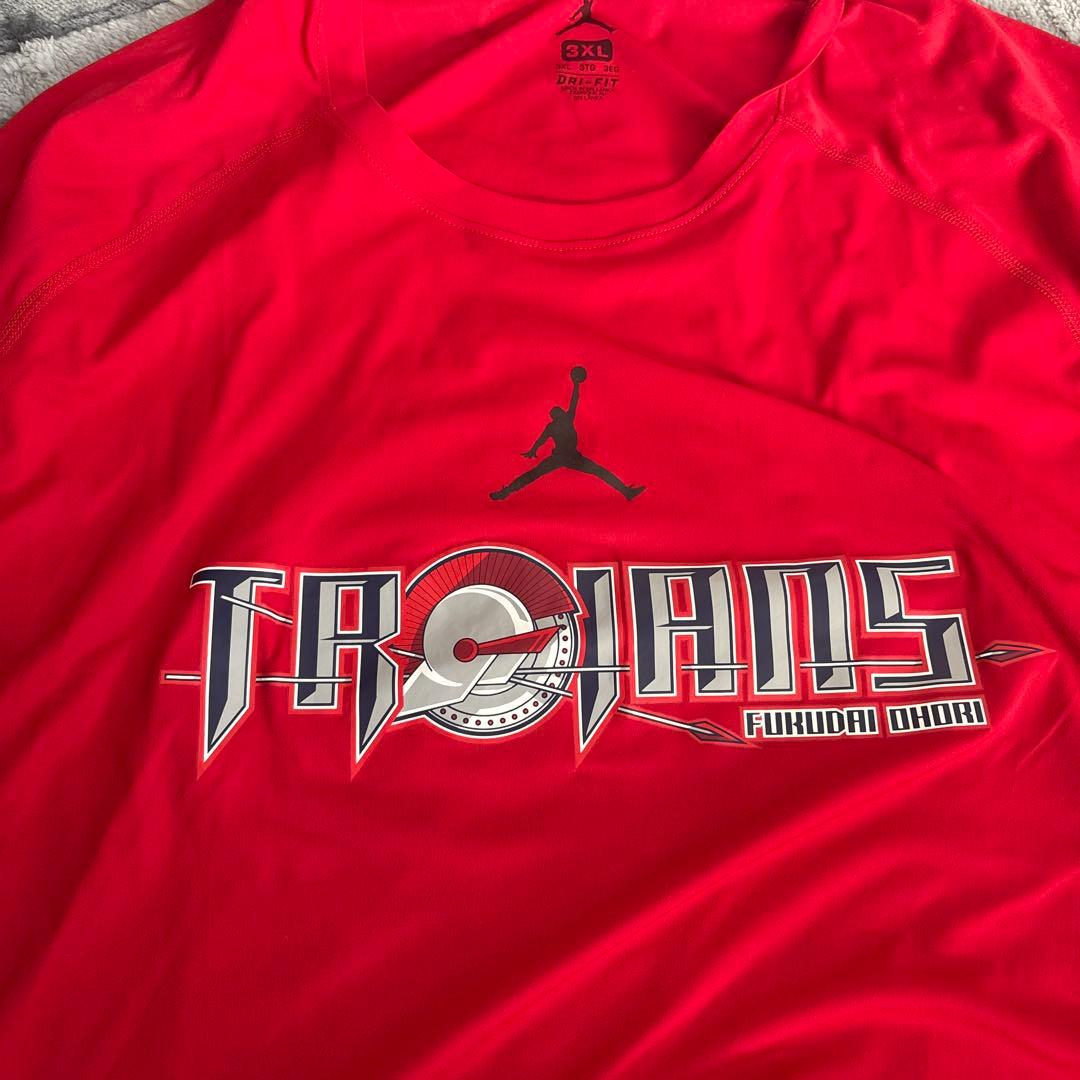大濠Jordan TROJANS ロングスリーブTシャツ
