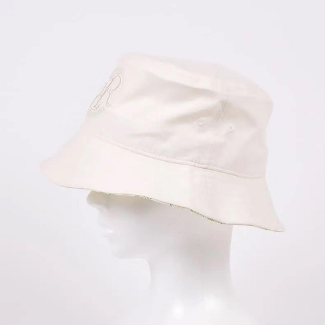 RRロゴエンボスバケットハット / ホワイト BE12HAT01 Mサイズ