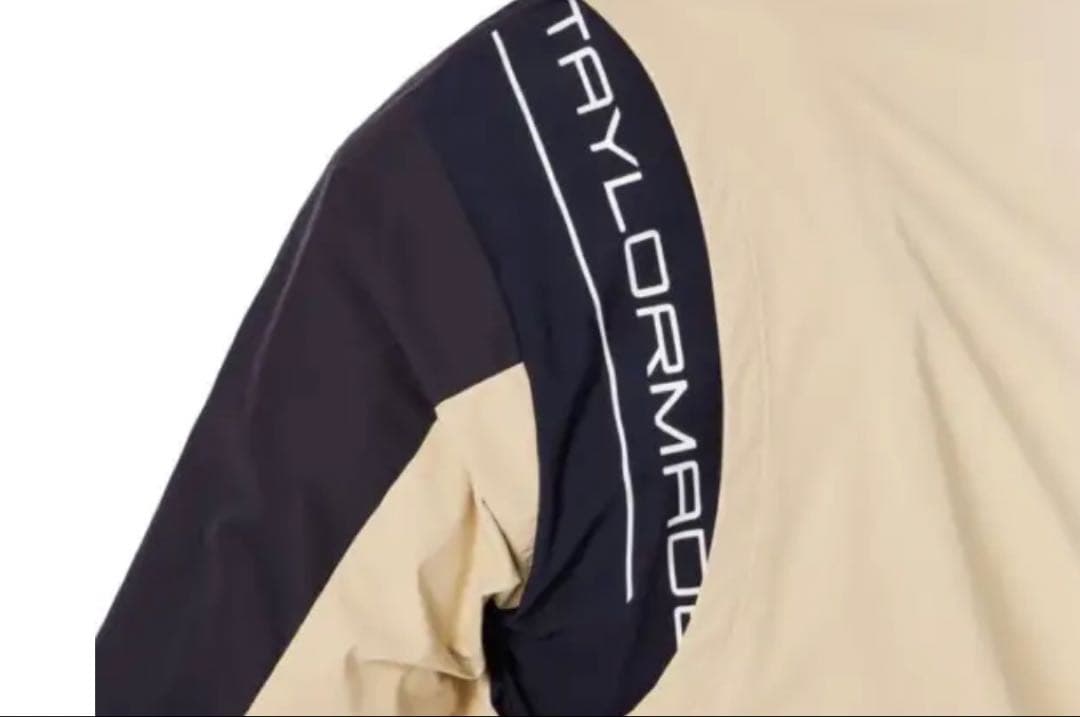 TaylorMade ゴルフジャケット ベージュ/黒