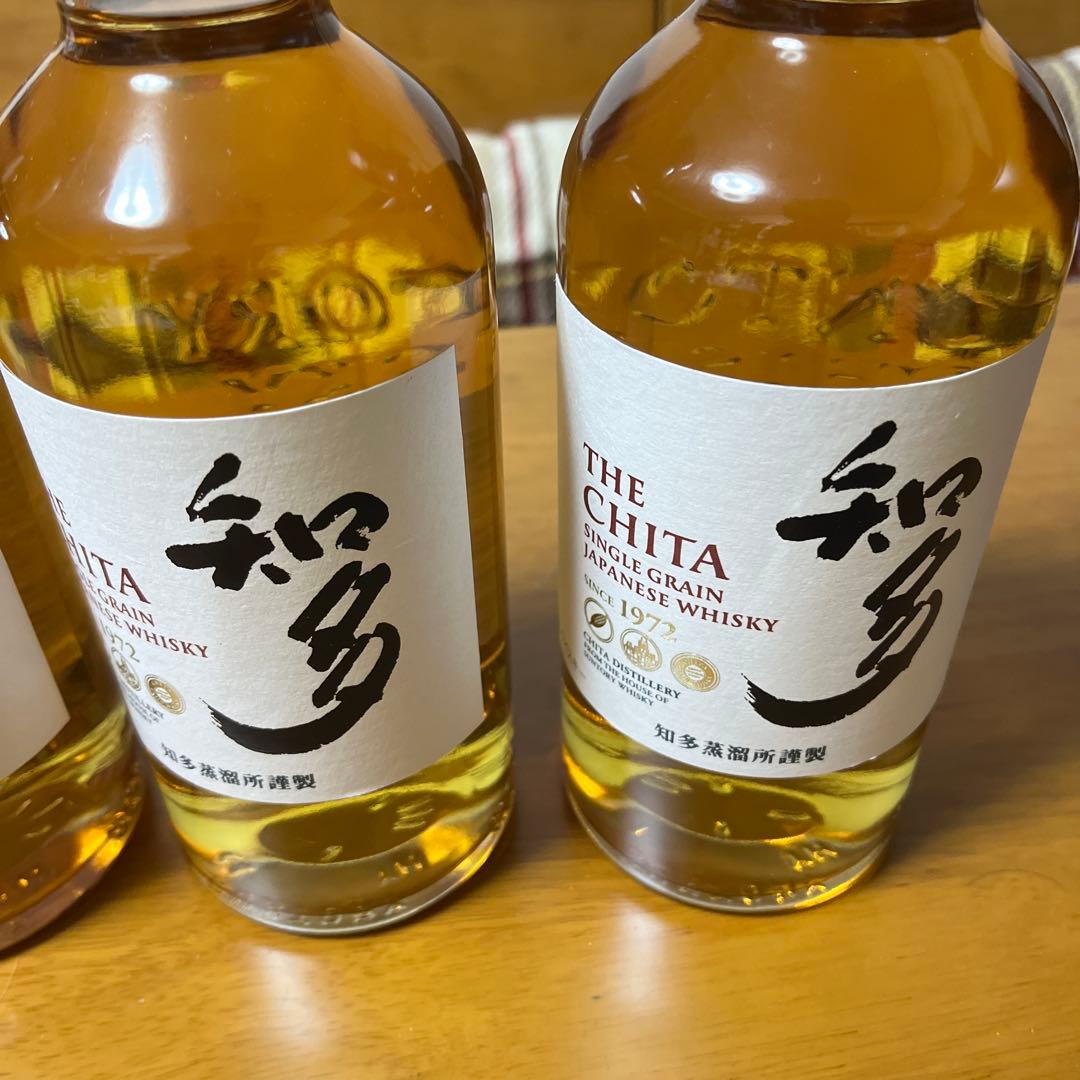 知多　THE CHITA グレーンウイスキー 47% 4本セット