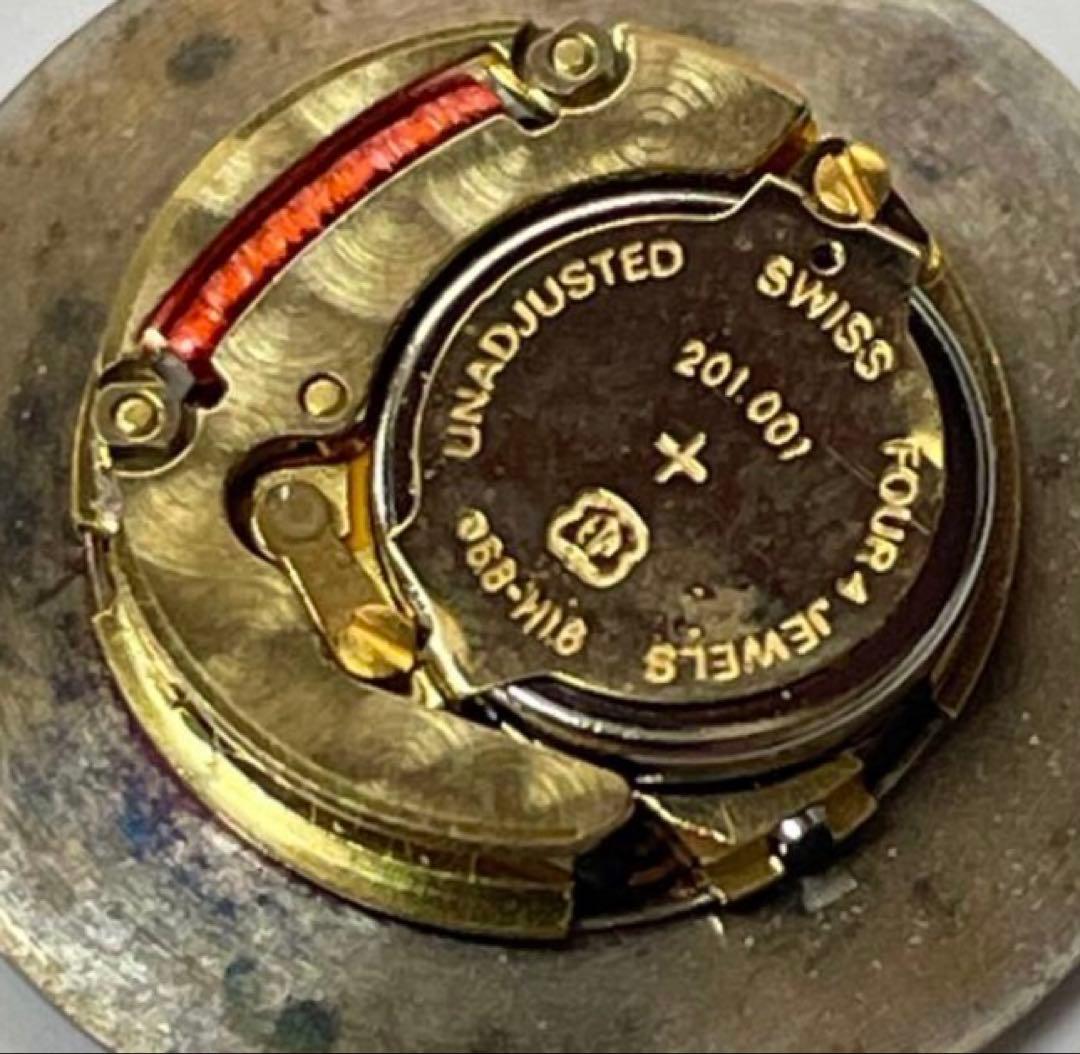 レディースETA Cal.201.001ベースのクォーツムーブメント