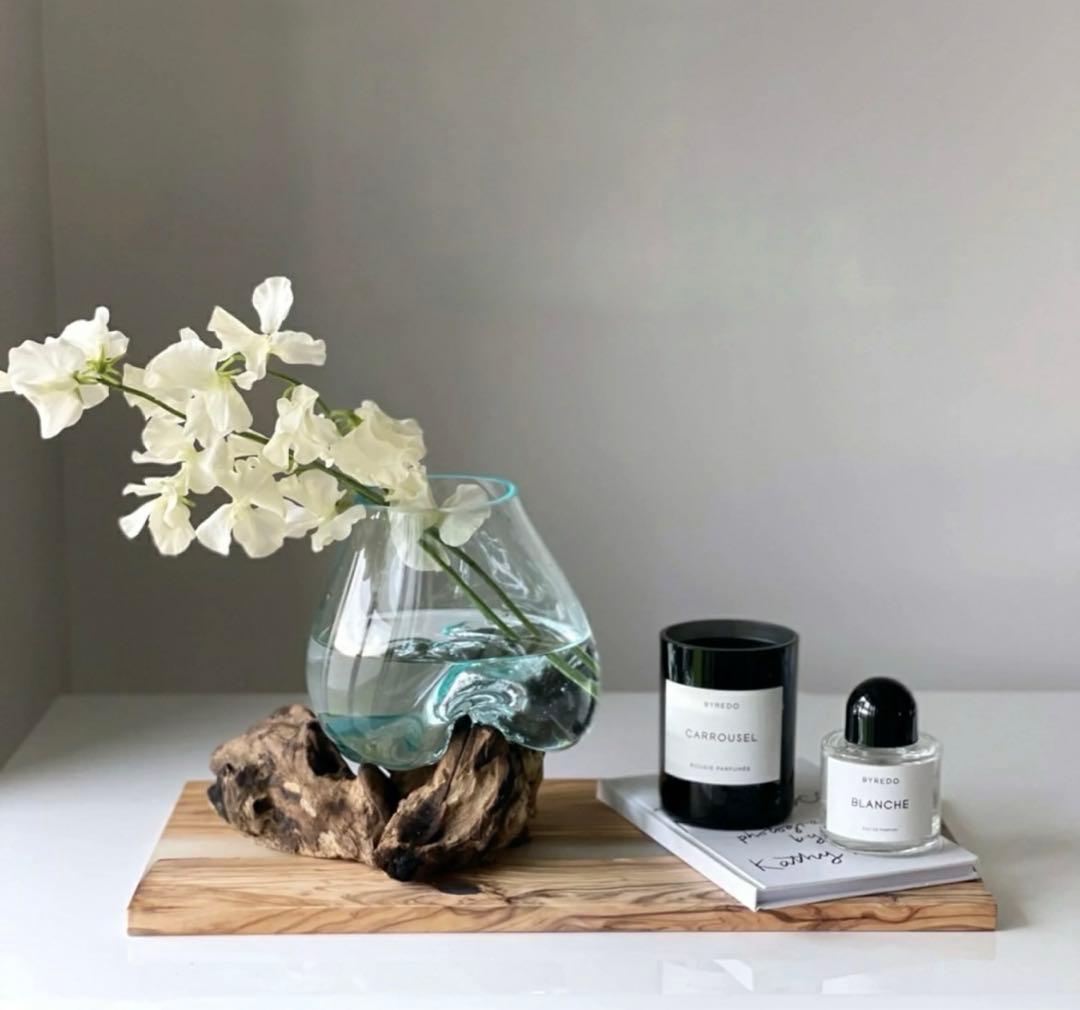 流木ガラス　インテリア【E】　ウォールディスプレイ