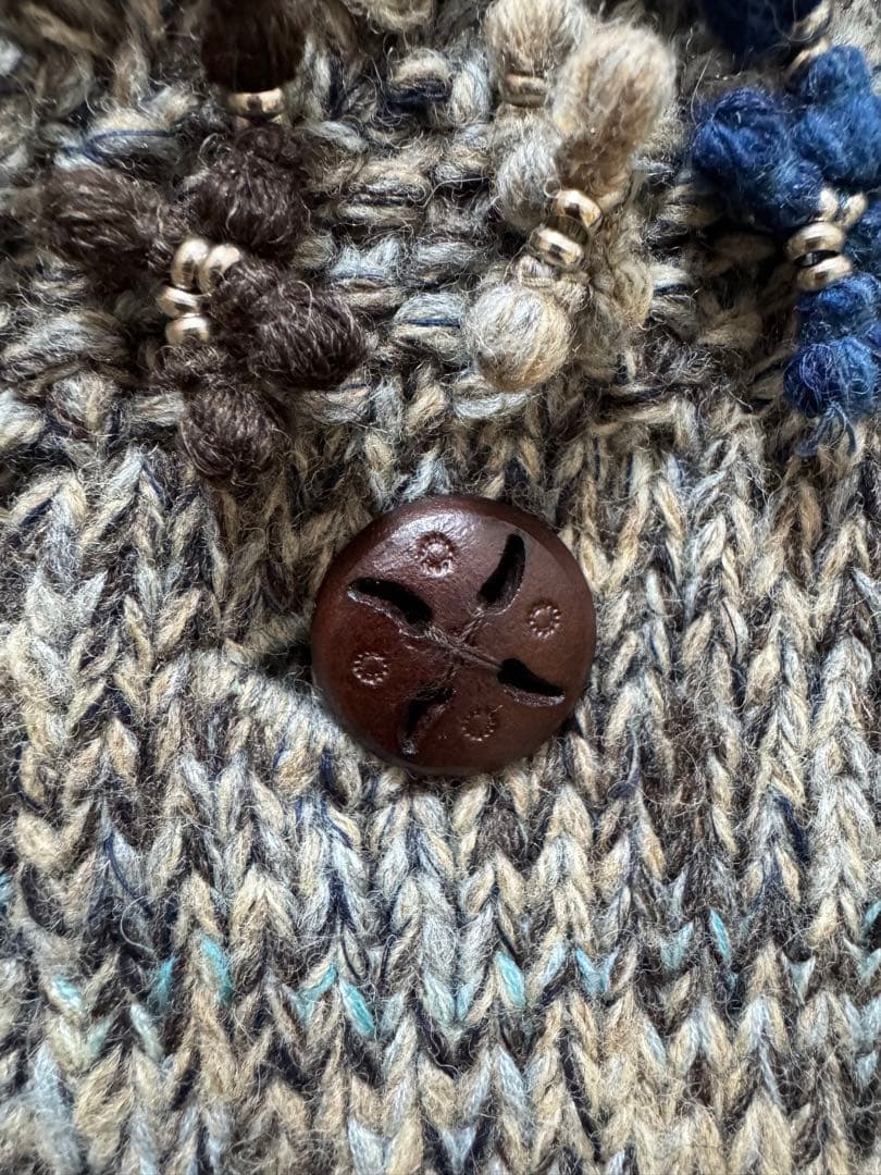 モチャ&チャコ　45R Badou-R ウールカーディガン