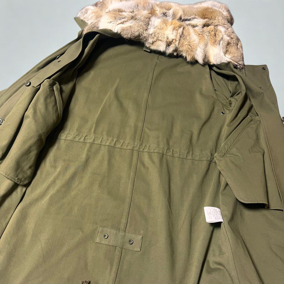 本日限定価格！ルードギャラリー　モッズコート　カーキ　ファー　※ライナーなし