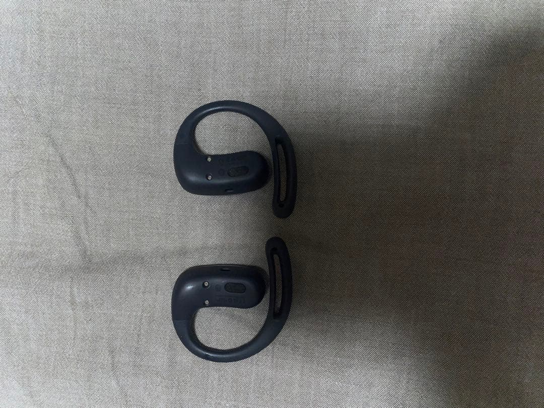 SHOKZ OpenFit Air ワイヤレスイヤホン ブラック