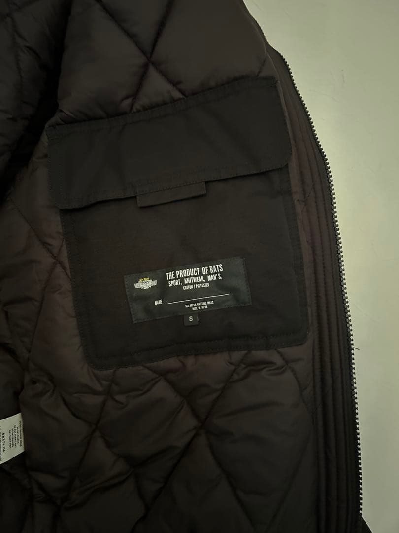 SALE 中RATS TRACK JKT BLACK ラッツトラックジャケット