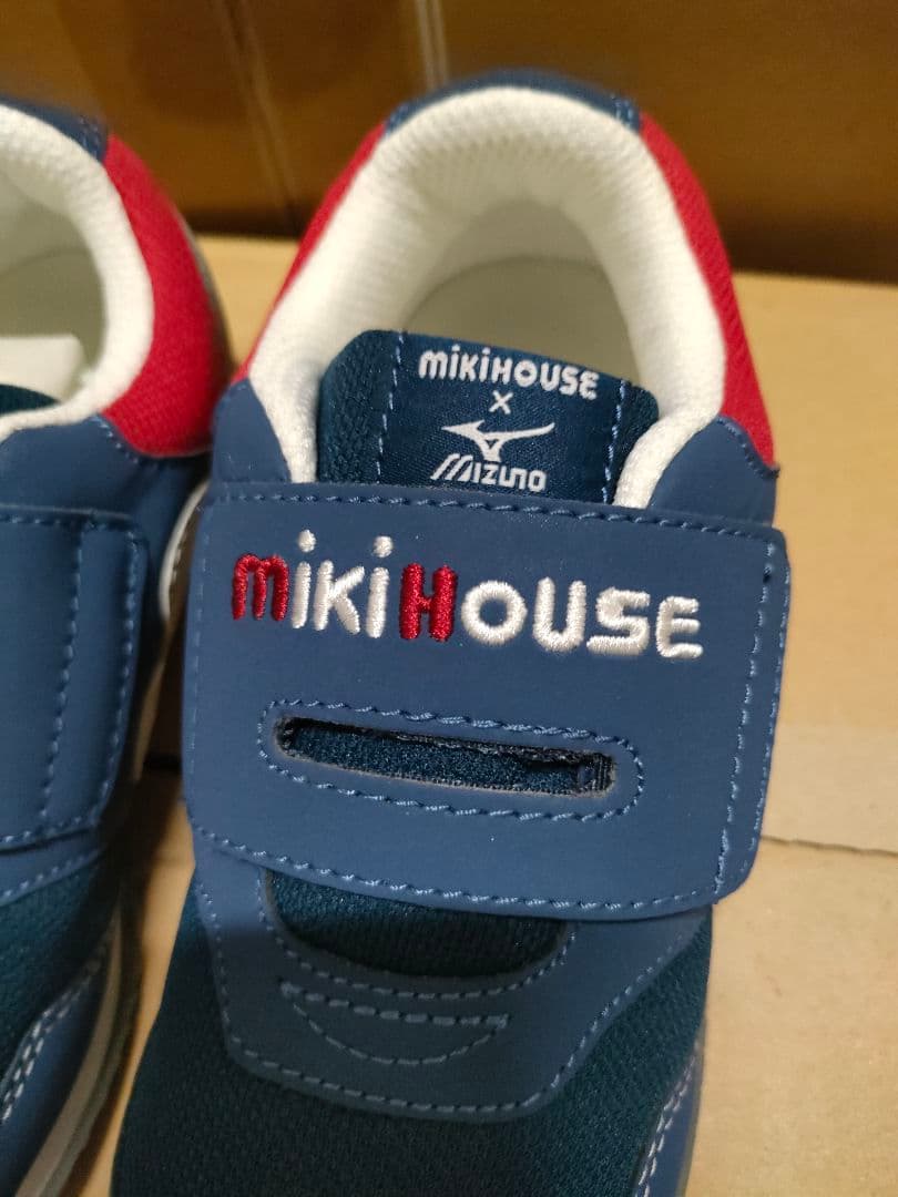 ⭐*︎様 mikihouse ミキハウス　ミズノコラボ キッズシューズ 未使用