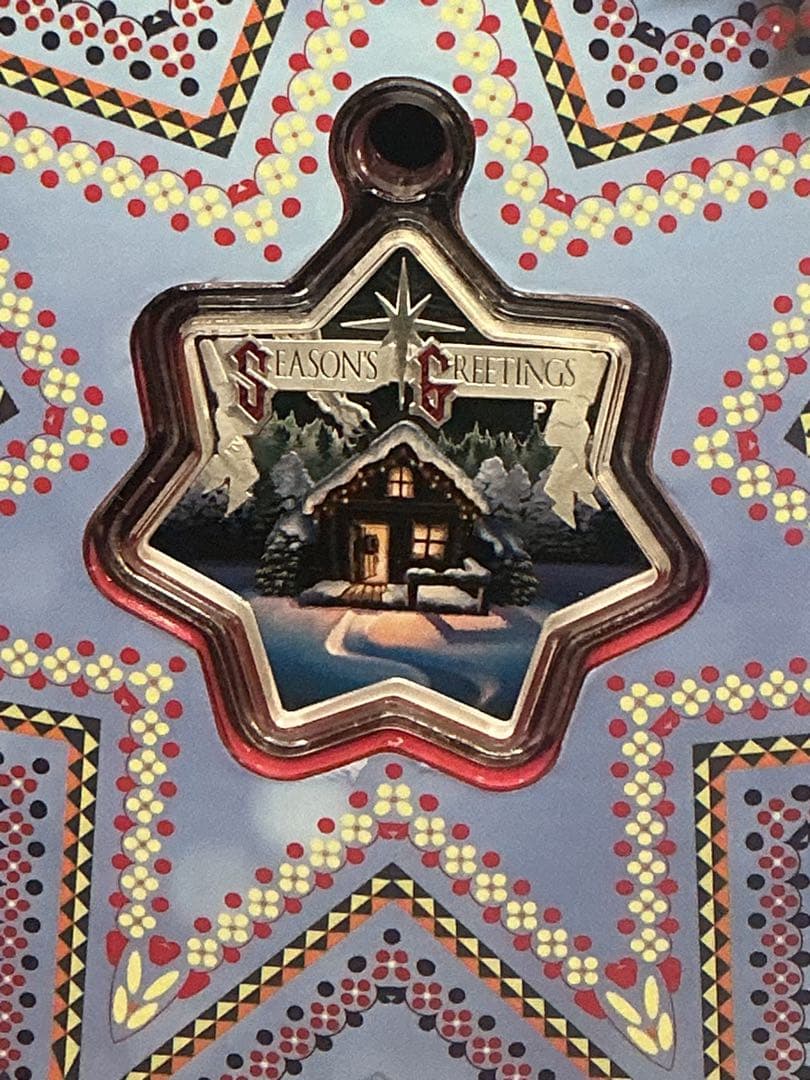 2017年　STAR SHAPED CHRISTMAS 1oz銀貨