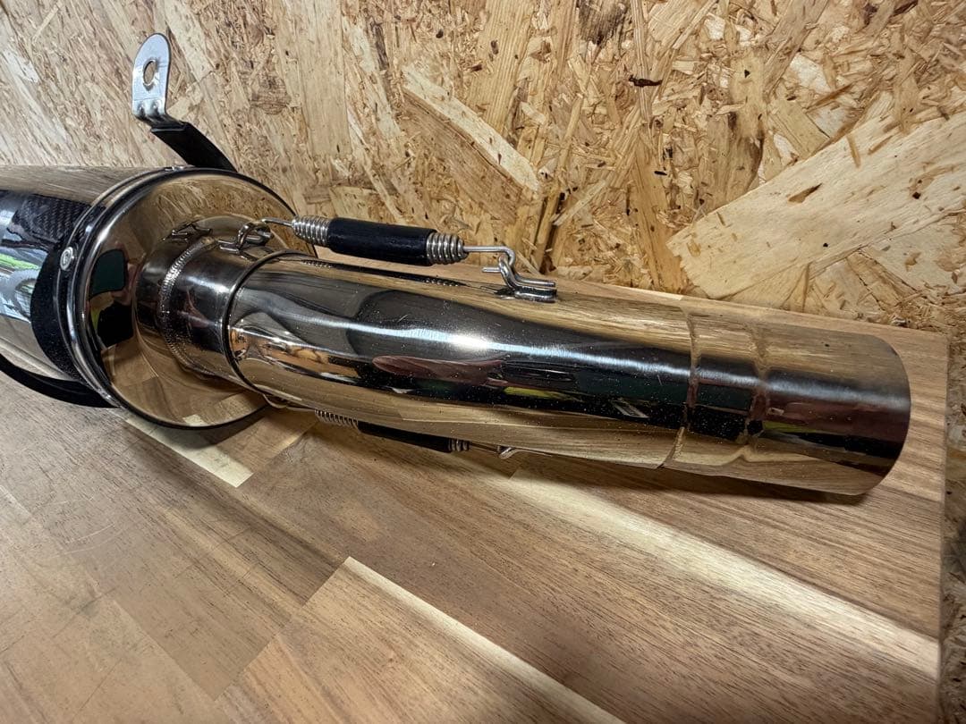 WR'S スリップオンマフラー　cb400sf（nc42）車検対応