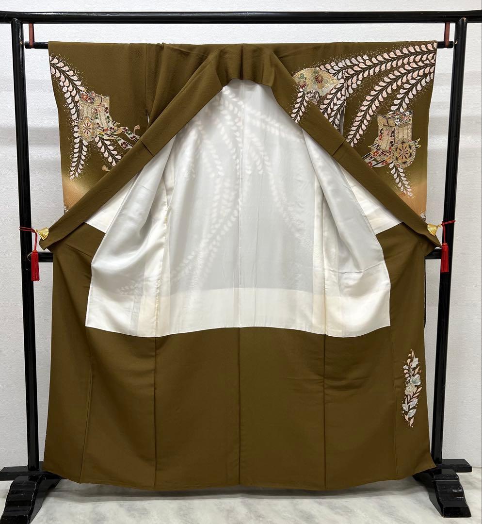 振り袖　フルセット　別誂長襦袢　成人式　翠山工房　辻ヶ花　金彩加工　桐屋　721