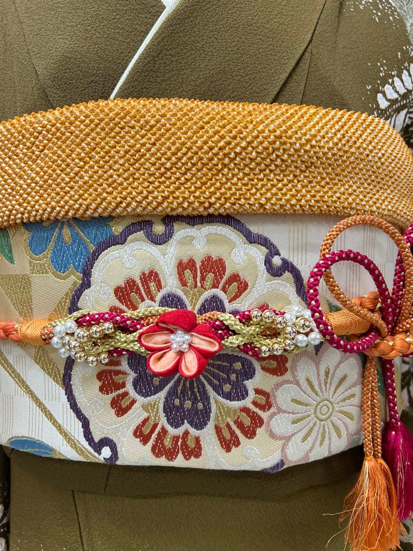 振り袖　フルセット　別誂長襦袢　成人式　翠山工房　辻ヶ花　金彩加工　桐屋　721