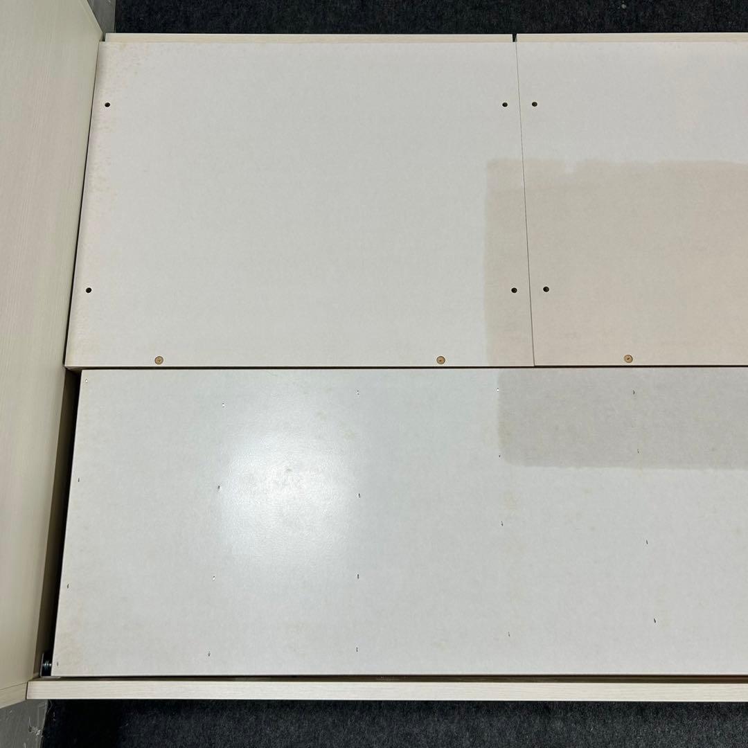 ニトリ シングル ベッドフレーム ジオチェスト 収納 格安 d3751