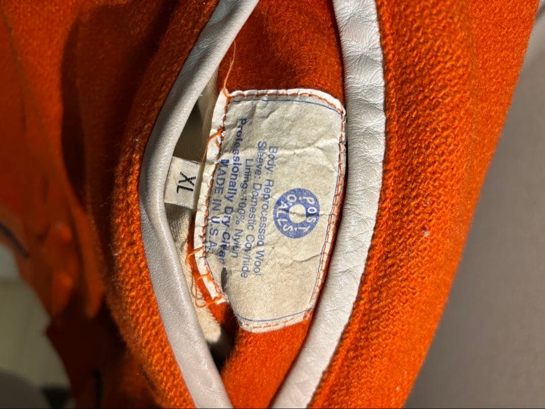 96&97年秋冬発売 アベイシングエイプ スタジャン オレンジ