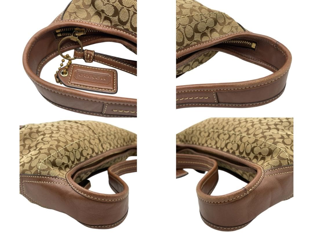 COACH 11294 ミニシグネチャー キャンバス ワンショルダーバッグ