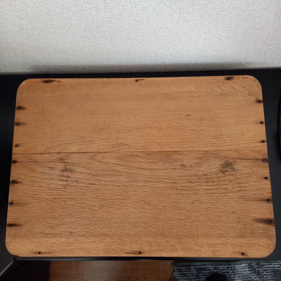 あつき様の　フランス　アンティーク木製トレイ