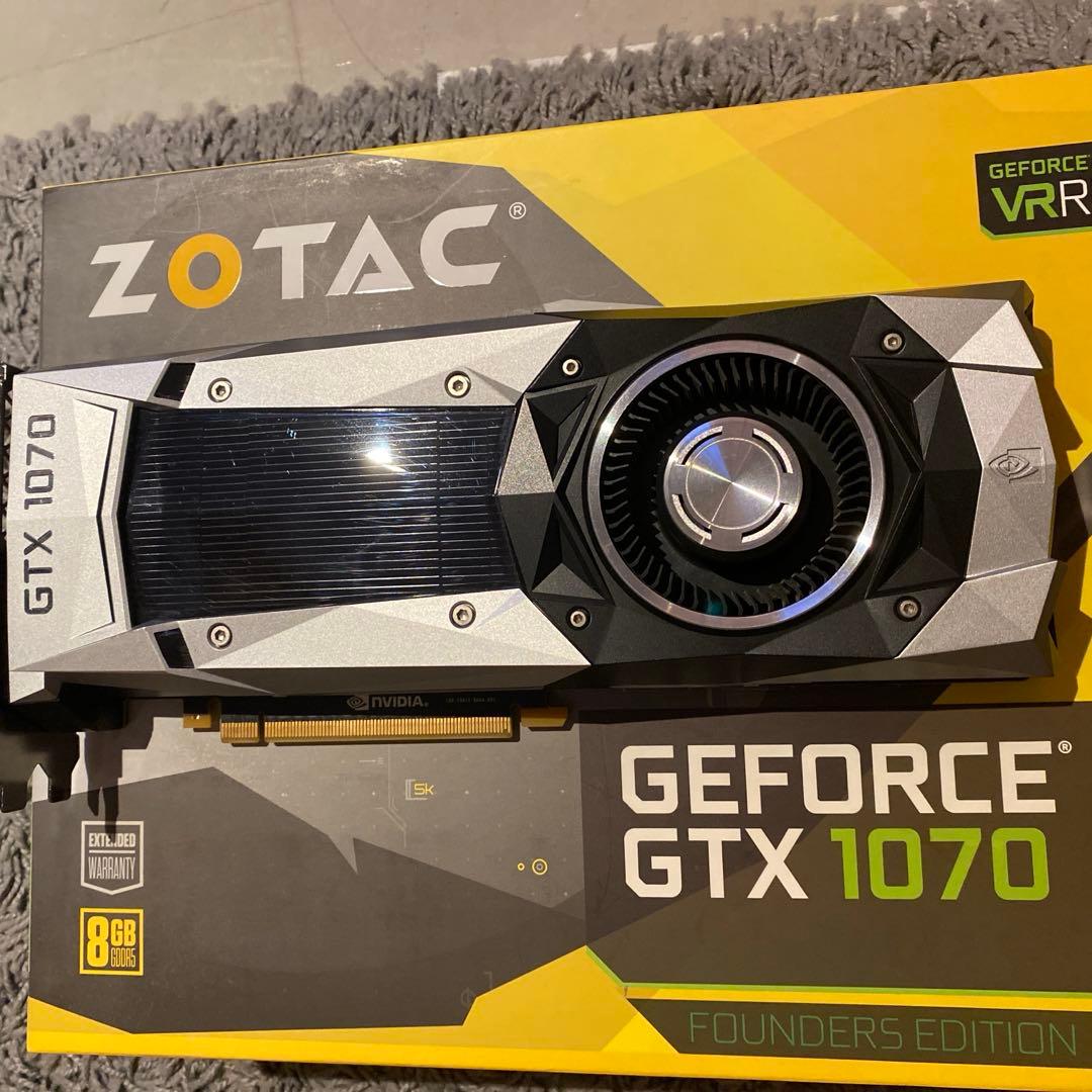 ZOTAC GeForce GTX 1070 本体