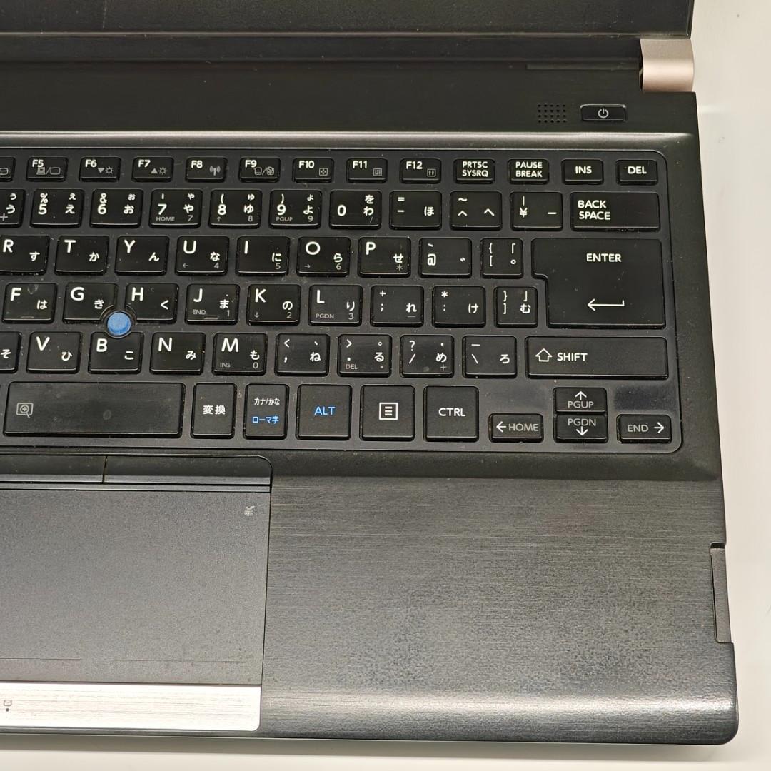 【東芝】R73 高速i7 SSD512GB 16GB ブラック ノートPC