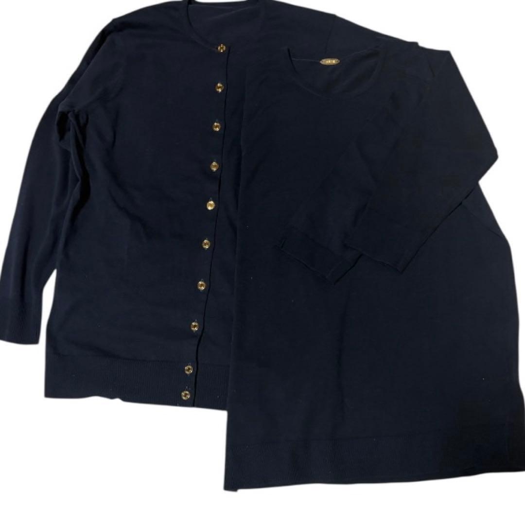 ドゥーズィエムクラス　アンサンブル　　ネイビー　金ボタン