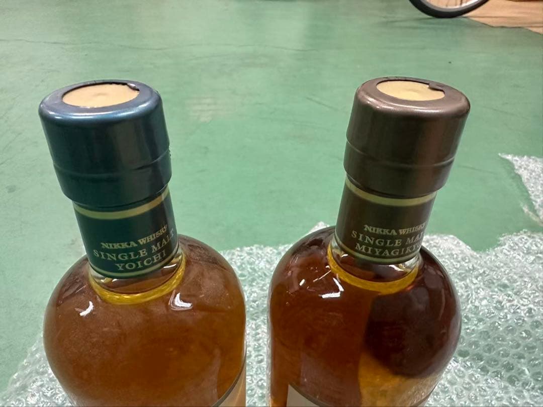 NIKKA WHISKY 余市 ノンピーテッド & 宮城峡 ピーテッド