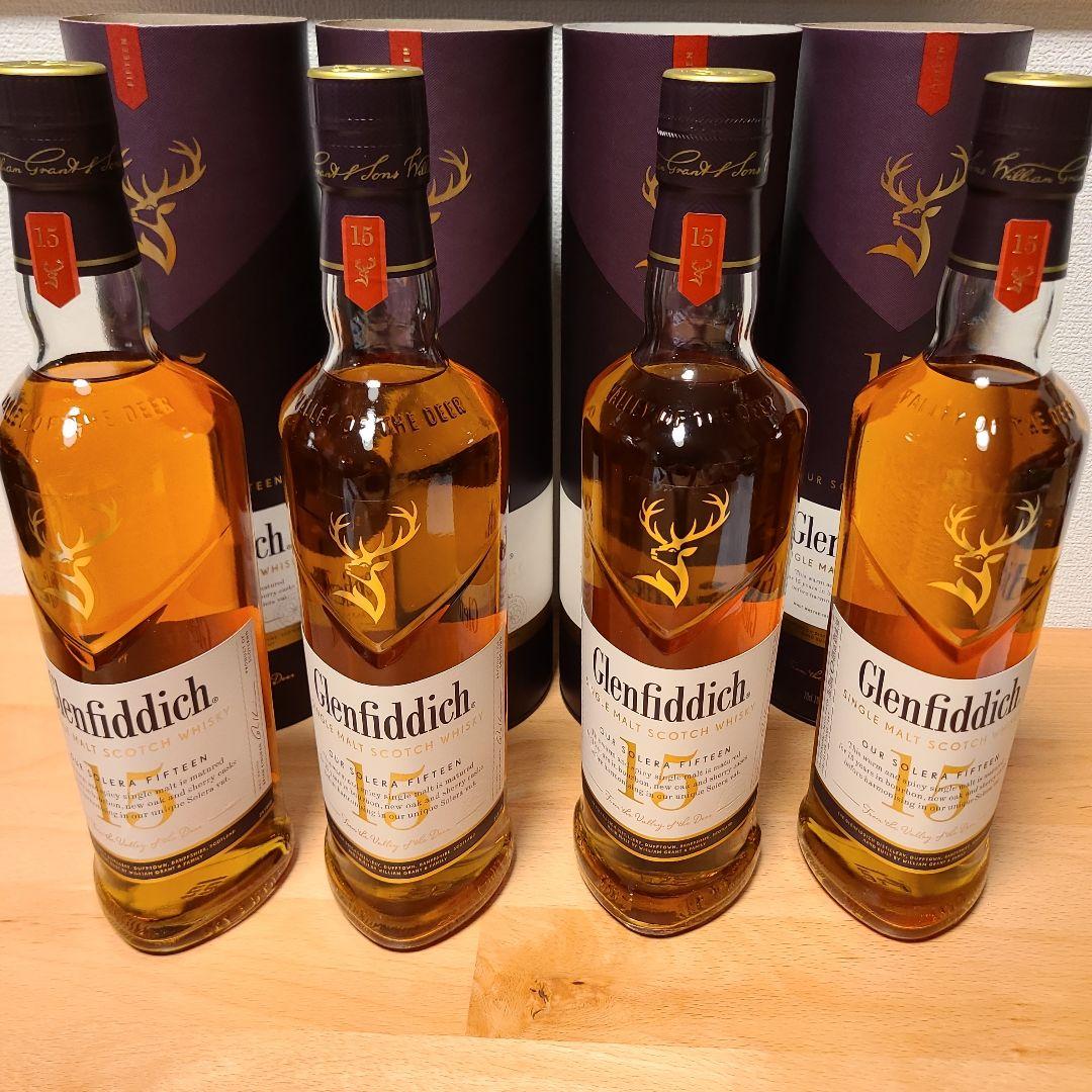 Glenfiddich 15 Year 700ml 4本セット