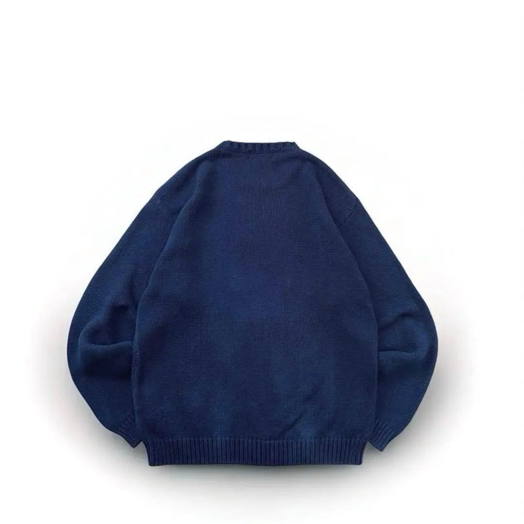 90s eddie bauer コットン ニット セーター