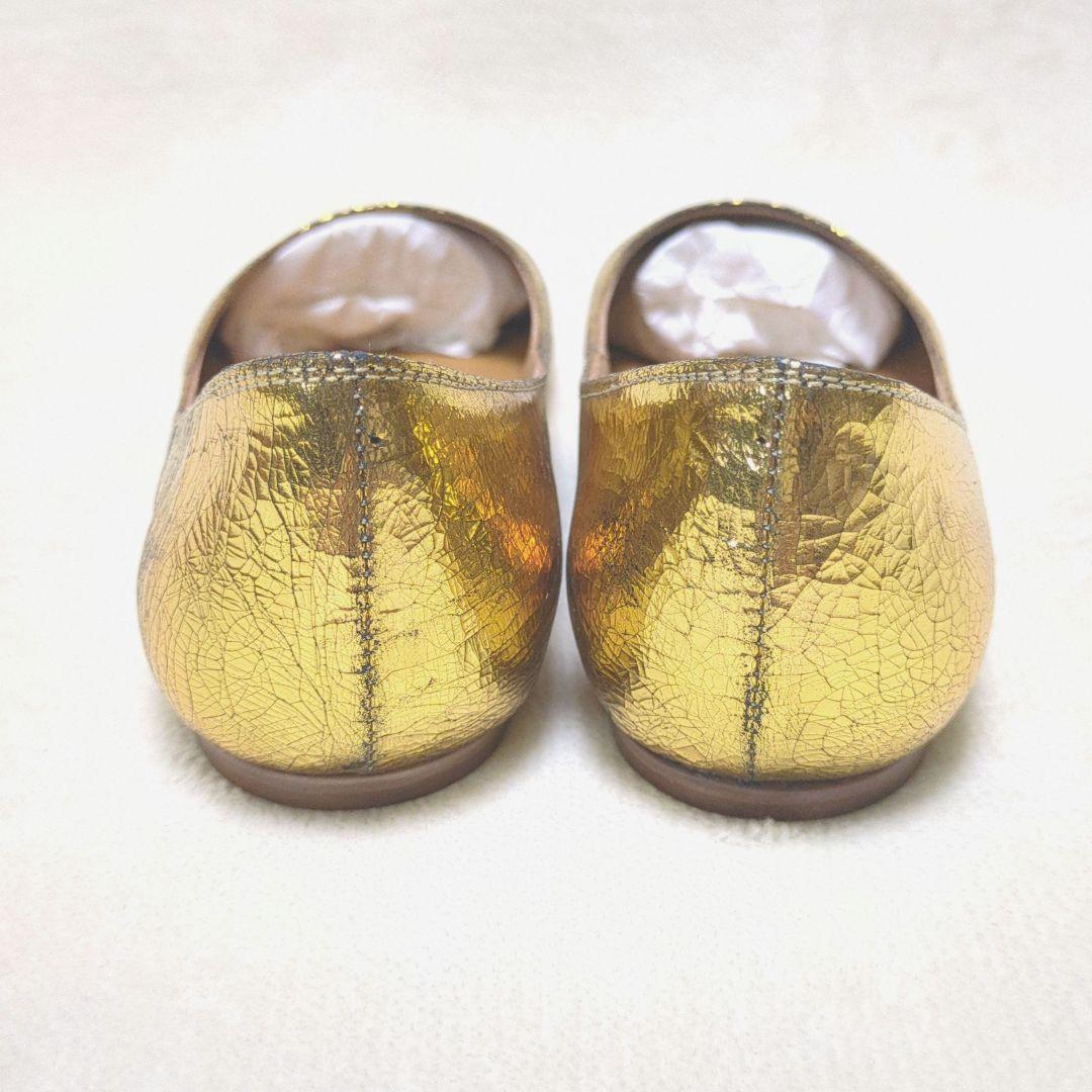 PIPPICHIC✨【美品】スクエアトゥ フラットシューズ　パンプス　23.5