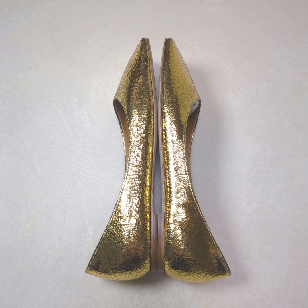 PIPPICHIC✨【美品】スクエアトゥ フラットシューズ　パンプス　23.5