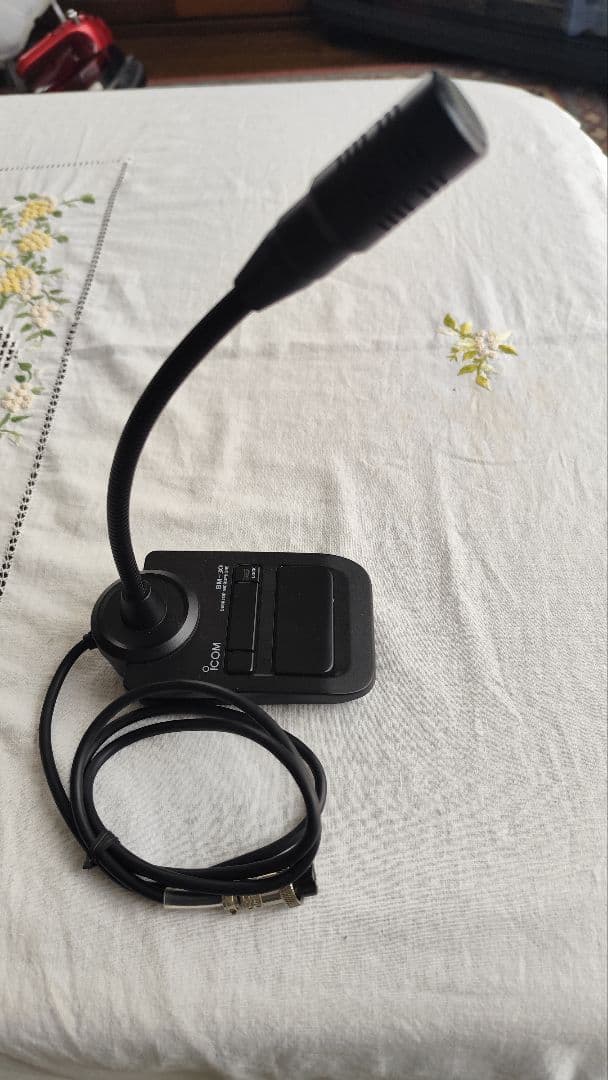 【美品】ICOM SM-30 デスクトップ マイクロフォン