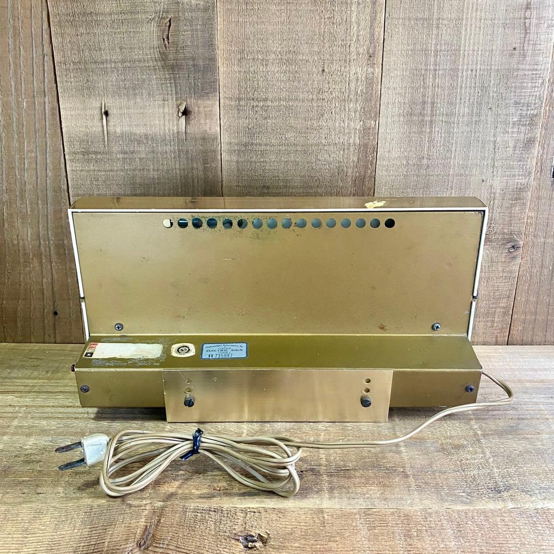 Burgermeister Beer★ナイトライトサインUSAビンテージ照明看板