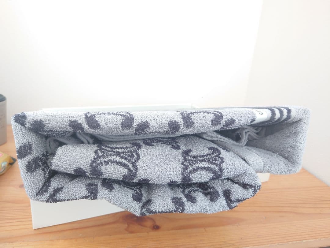 ★CÉLINE/セリーヌ マカダム柄 タオルセット★未使用品